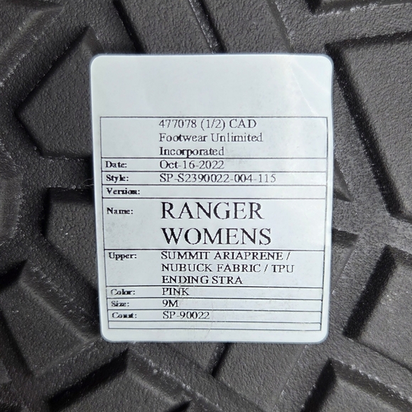 Spyder Ranger Sandal Slip On Clog Water Shoe Non Slip Activewear Peach Womens 9 - Picture 9 of 9